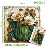 Blooming Cactus Jigsaw Puzzle 1000 Pieces