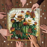 Blooming Cactus Jigsaw Puzzle 1000 Pieces