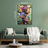 Snowy Night Village Jigsaw Puzzle 1000 Stück