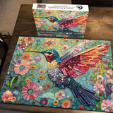 Kristallfedern Vogelpuzzle 1000 Stücke