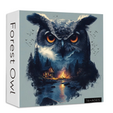 Botón Owl Jigsaw Puzzle 1000 piezas