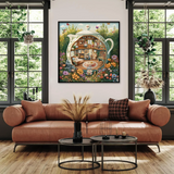 Gnome Teahouse Jigsaw Puzzle 1000 Pieces