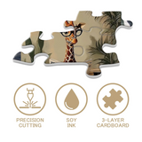 La famille Girafe Puzzles 1000 pièces