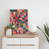 Vibrant Patches Jigsaw Puzzle 1000 Pieces