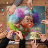 Joyful Wrinkles Jigsaw Puzzle 1000 Pieces