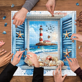 Puzzle per uccelli con piuma di cristallo 1000 pezzi