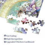 Kristallfedern Vogelpuzzle 1000 Stücke