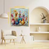 Chicken Family Jigsaw Puzzle 1000 Pieces