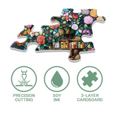 Blooming Book Fragrance Jigsaw Puzzle 1000 Pieces