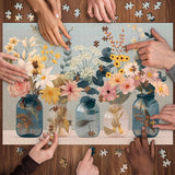 Bottled Blooms Jigsaw Puzzle 1000 Pieces