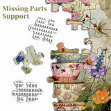 Tasse de fleurs vintage puzzle 1000 pièces