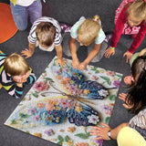 Regenbogenvogel -Sockenparty Puzzle 1000 Stücke