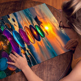 Sunset Stones  Jigsaw Puzzle 1000 Pieces