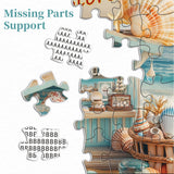 Rainbow's Bird's Sock Party puzzle puzzle 1000 pezzi