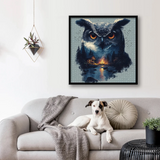 Botón Owl Jigsaw Puzzle 1000 piezas