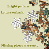 Gnome Teahouse Jigsaw Puzzle 1000 Pieces