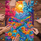 Magic Bloom Jigsaw Puzzle 1000 Pieces