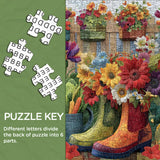 House of Flowers Puzzle 1000 piezas