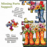 Flower Boots Jigsaw Puzzle 1000 Pieces
