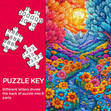 Magic Bloom Jigsaw Puzzle 1000 Pieces