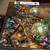 La famille Girafe Puzzles 1000 pièces