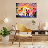 Sunset Ice Drinks Jigsaw Puzzle 1000 Pieces