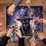 Meow Starry Night Jigsaw Puzzle 1000 pièces