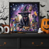 Meow Starry Night Jigsaw Puzzle 1000 pièces