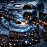 Cosmic Brush Jigsaw Puzzle 1000 Pieces