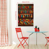 Vibrante Bazaar Jigsaw Puzzle 1000 piezas