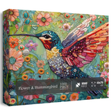 Kristallfedern Vogelpuzzle 1000 Stücke