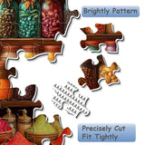 Vibrante Bazaar Jigsaw Puzzle 1000 piezas