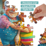 Cuddles in the Kitchen Jigsaw Puzzle 1000 Pieces