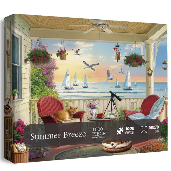 Summer Breeze 1000ピース ジグソーパズル Summer Breeze Jigsaw Puzzle 1000 Pieces – Puzzlepickup