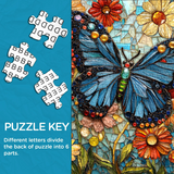 Kristallfedern Vogelpuzzle 1000 Stücke