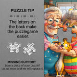 Cuddles in the Kitchen Jigsaw Puzzle 1000 Pieces